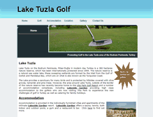 Tablet Screenshot of laketuzlagolf.com